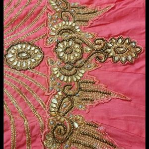 Pink Anarkali Set