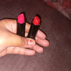 Two Lipsticks Red And Pink Shades Only In ₹99