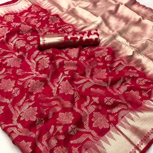 Khadi Georgette Saree