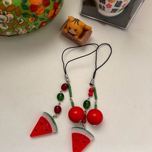 Watermelon Tomato Phone Cords 🍉🍅