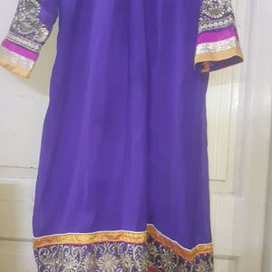 Heavy Frock With Churidar & Dupatta