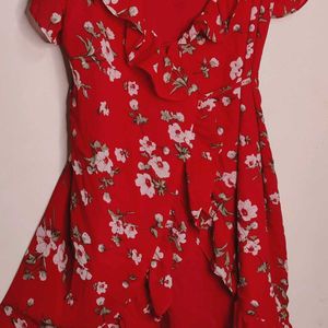 Res Wrap Around Floral Dress