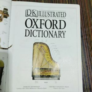 Oxford Dictionary Dk Illustrated