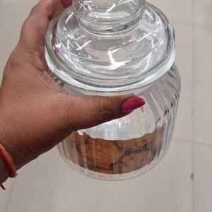 3pc Glass Jar