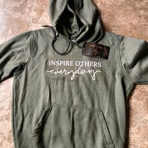 Typographic Print Hoodie