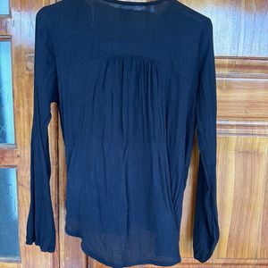 Hollister Cotton Wrap Top