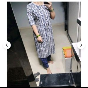 Blue Kurti