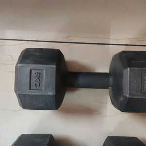 Dumbells 5kgs -2nos