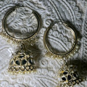 Traditional Jhumka Earrings - Lightweight