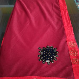 Red Saare For Diwali