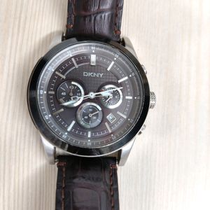 Dkny Watch Brown Strap