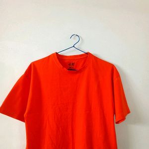 Oversized H&m Crop T-shirt