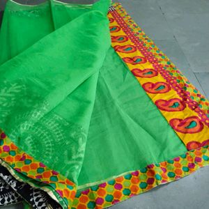 Pure Cotton Saree &Free Gift