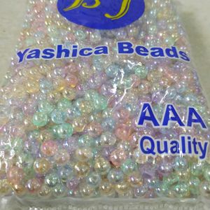 Mix Light Colour 8 Mm Half Kg Beads