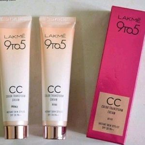 Lakme Cc Cream Brand New Pack Of 2