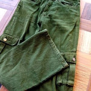 Cargos Olive Jean