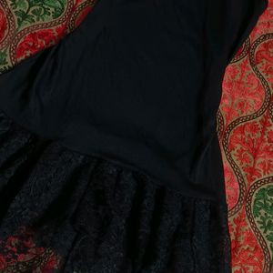 Black Laungerie Dress