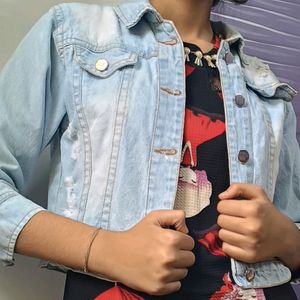 Crop Denim Jacket