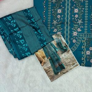 Lawn Cotton Dress Material