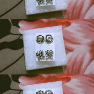 4 Pair Earrings