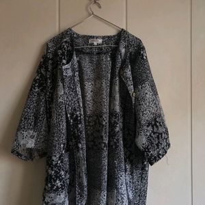 Printed Oversized Shirt