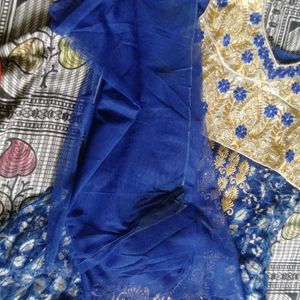 Readymade Designer Dark blue Anarkali Dress