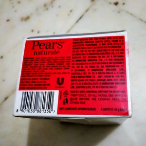 Pears Natural Soaps Pack Of 4