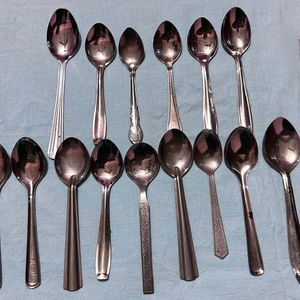 Steel Spoon Set 🥄