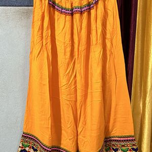 BANJARA INDIA Embroidered Flared Maxi Skirts