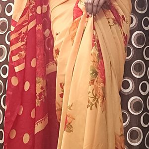 New Printed Saree