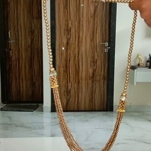 Golden Color Moti Mala