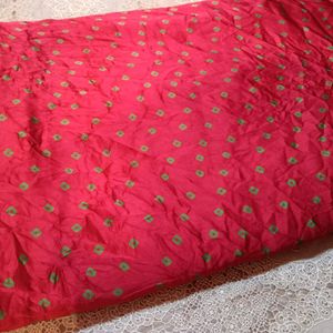 Party Wear Red Saree