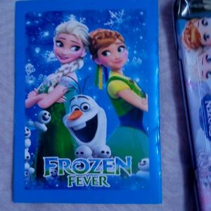 Frozen Pencil Box And Dairy