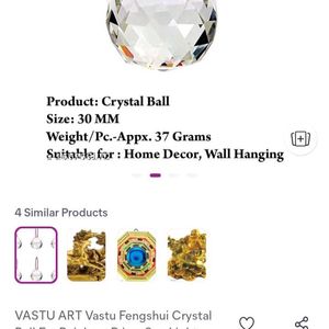 Glass Crystal Balls For Craft With Free Mask