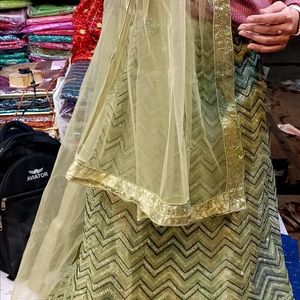 Beautiful Embroidery Lahenga