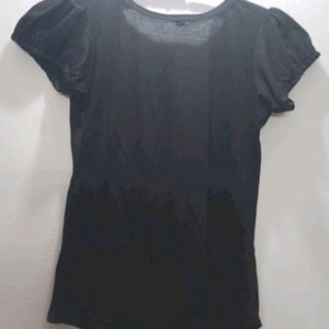 Beautiful Black Top For Baby Girls