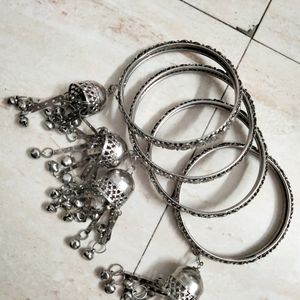 Metal Bangle Set