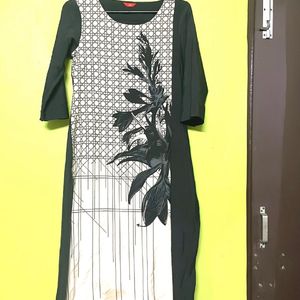 W Printed Kurta Beautiful For Ladies