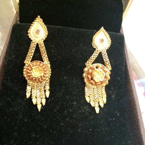 Earrings 1gram Gold