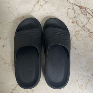 Black Slides Footwear