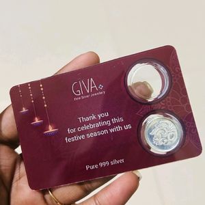 GIVA PURE SILVER COIN