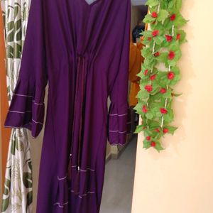 💜Purple Size Adjustable  Burqa New