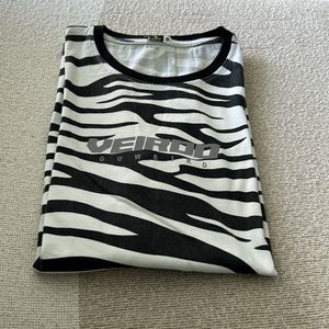 Zebra Print T Shirt For men