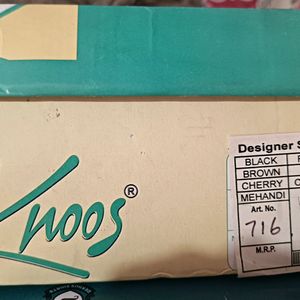 Knoos Genuine Leather Formal Shoes (Size 11)