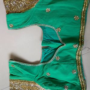 Sea Green Saree