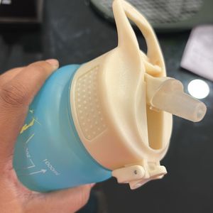 Water Bottle Sipper Without Popup Cap