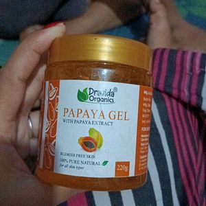 Dravida Organic Papaya Gel