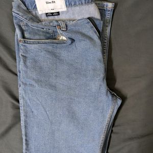 Original H&M Denim Jeans . Blue. 32inches.