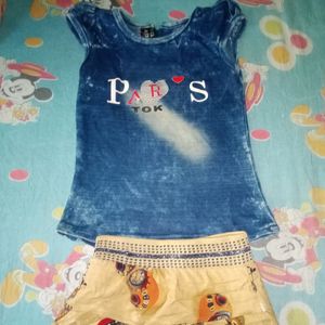 Baby Girl Skirts With Top