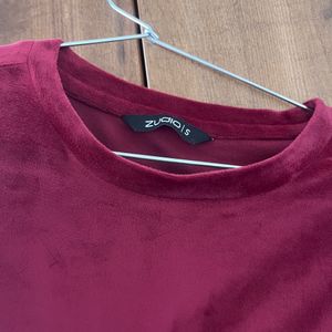 Maroon Top